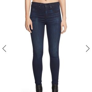 Rag & Bone Mojave 10 Inch Skinny jeans with holes at knees